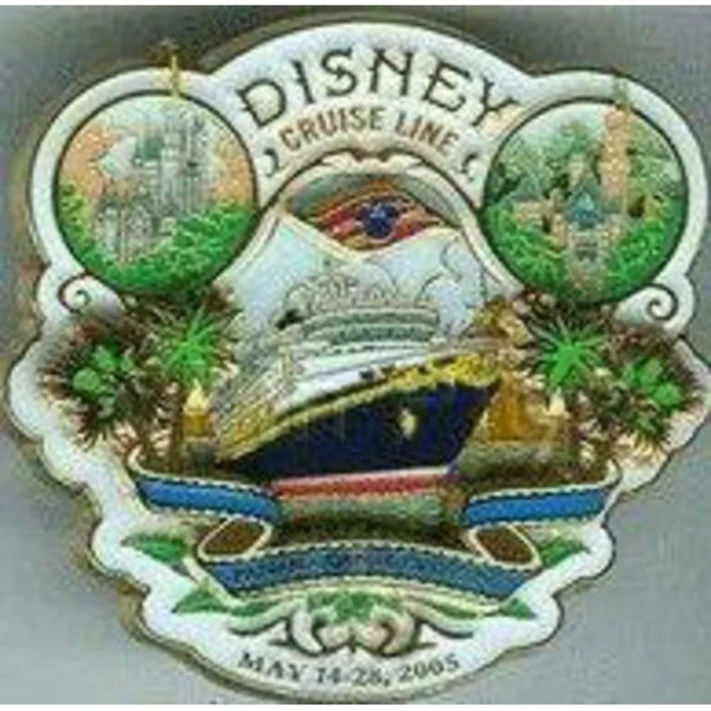 Disney Panama‎ Canal Repo Crossing Logo Cruise LE 1000  Pin 38563 DCL May 2005